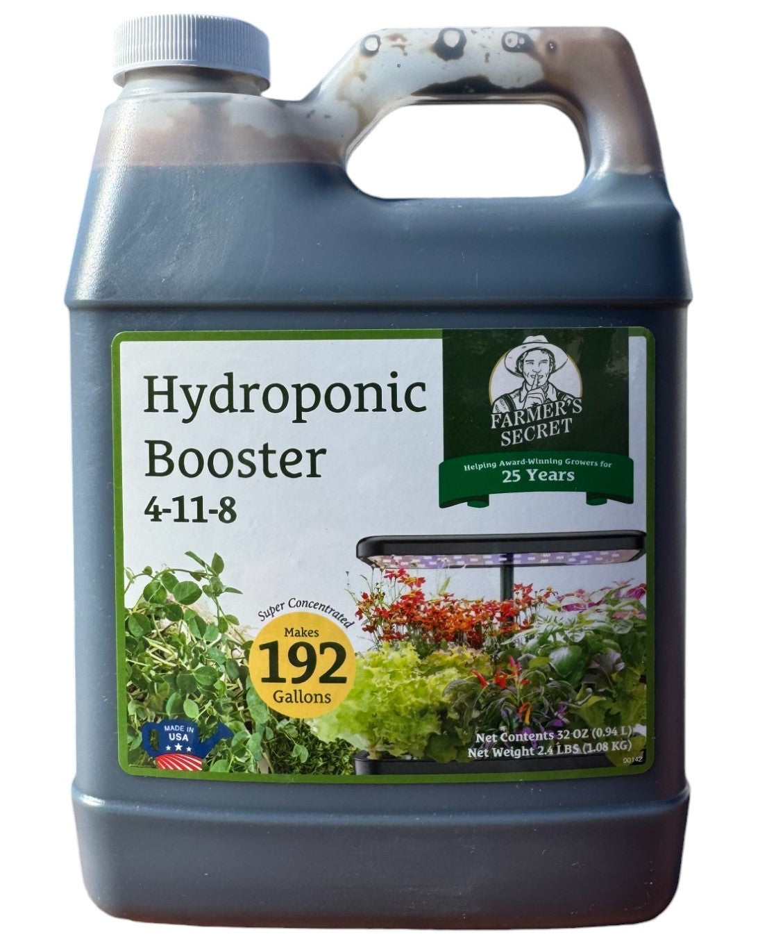 best fertilizer for hydroponic plants Hydroponic Booster 8oz