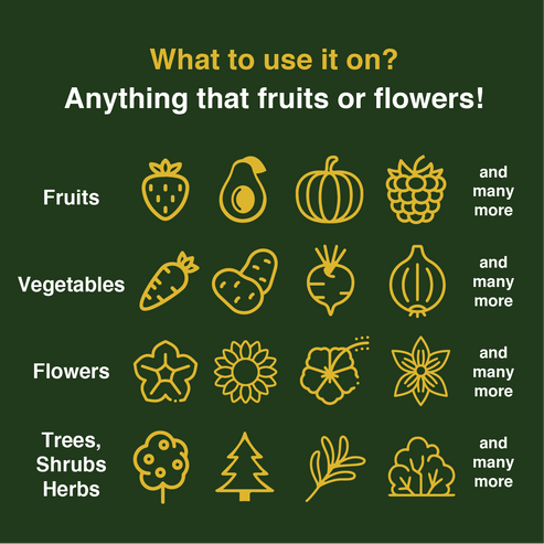 Farmer's Secret Fruit & Bloom Booster; Super Concentrated Fertilizer